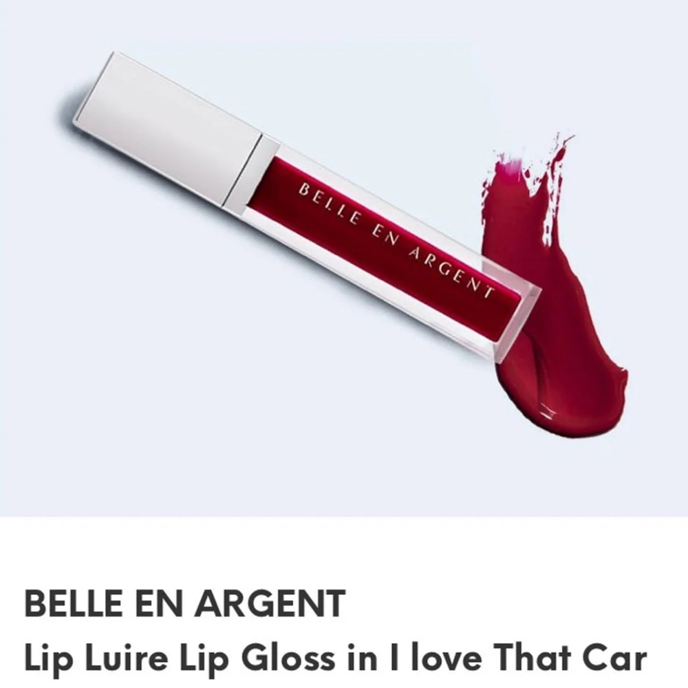 Belle En Argent 301 I love that car red lipgloss